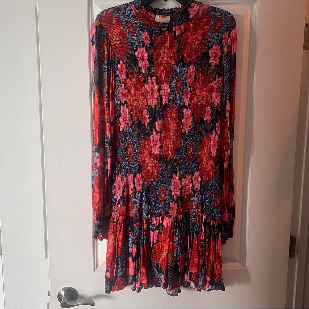 FARM Rio Colorful Floral Dress
